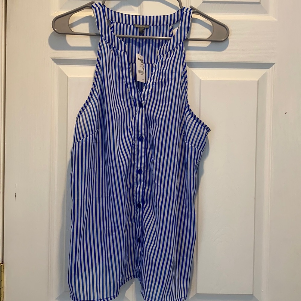 NWT Charlotte Russe striped blouse